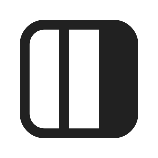 Ic Fluent Layout Column Three Focus Right 16 Filled