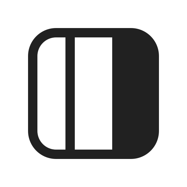Ic Fluent Layout Column Three Focus Right 20 Filled