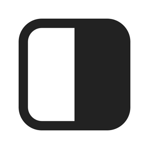Ic Fluent Layout Column Two Focus Right 16 Filled