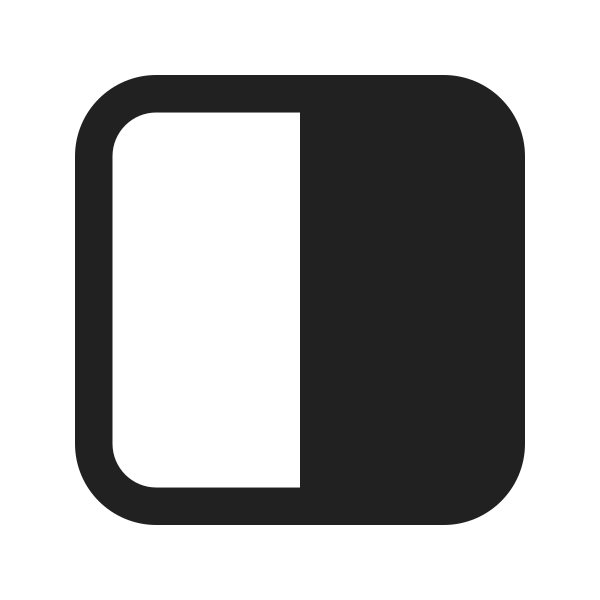 Ic Fluent Layout Column Two Focus Right 24 Filled