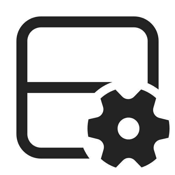 Ic Fluent Layout Row Two Settings 32 Regular