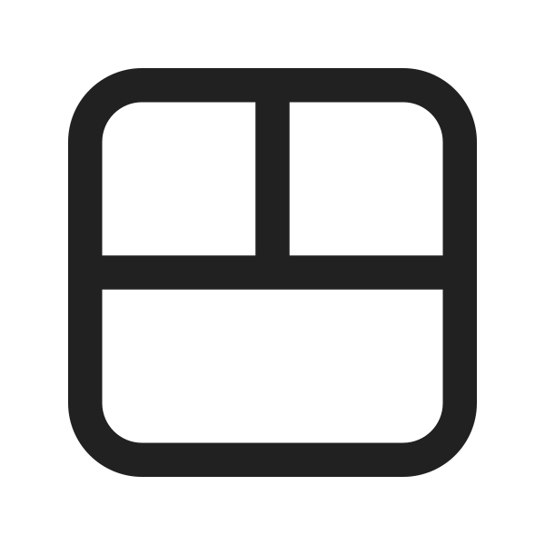 Ic Fluent Layout Row Two Split Top 24 Regular