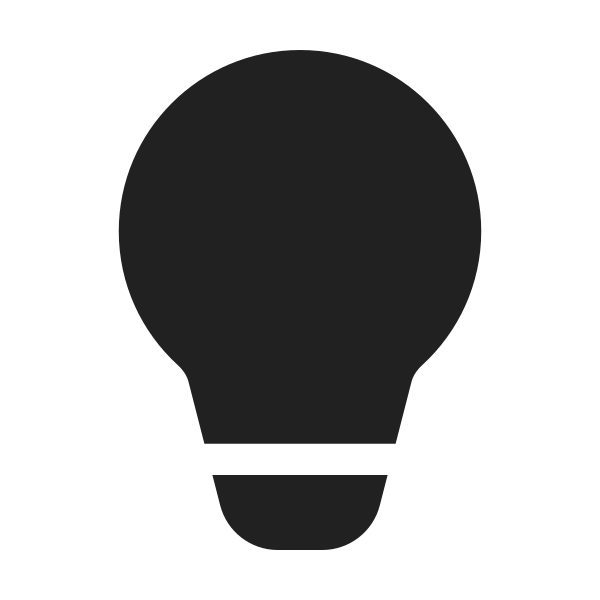 Ic Fluent Lightbulb 48 Filled