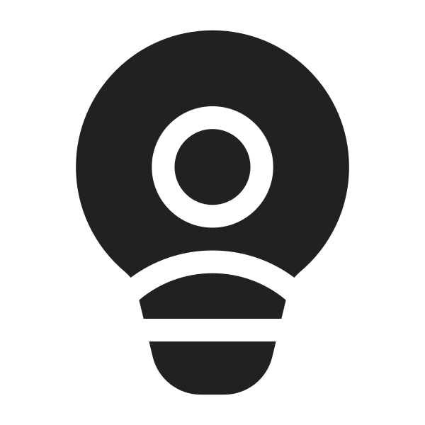 Ic Fluent Lightbulb Person 28 Filled