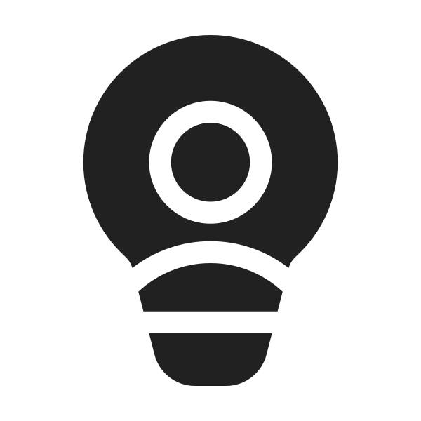 Ic Fluent Lightbulb Person 48 Filled