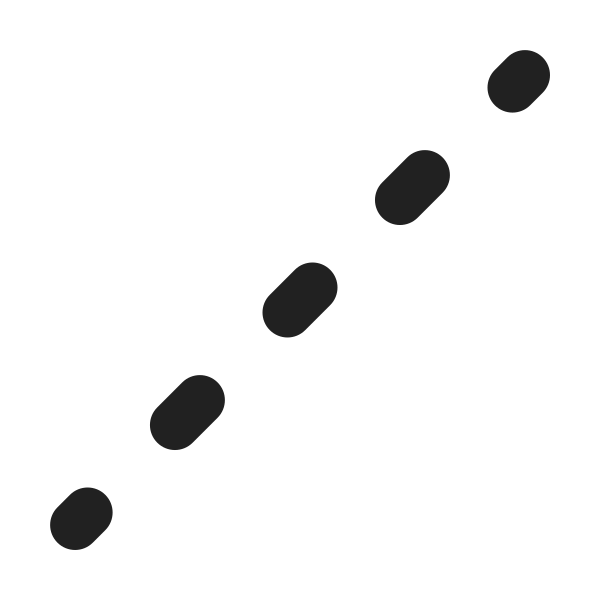 Ic Fluent Line Dashes 24 Filled