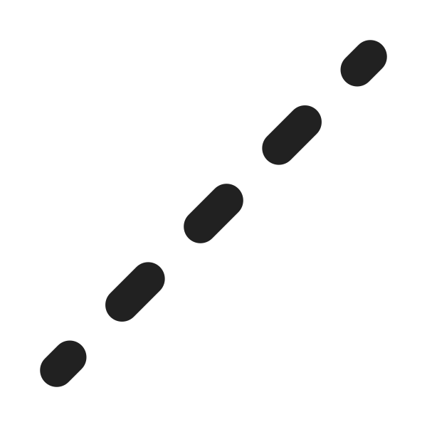 Ic Fluent Line Dashes 32 Filled