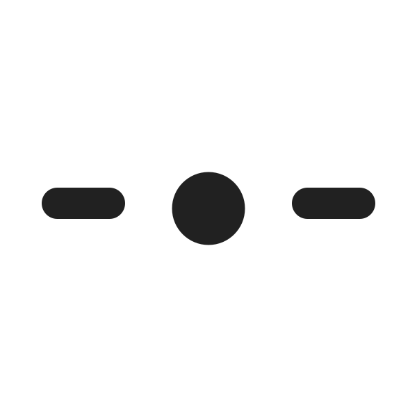 Ic Fluent Line Horizontal 1 Dash Dot Dash 20 Filled