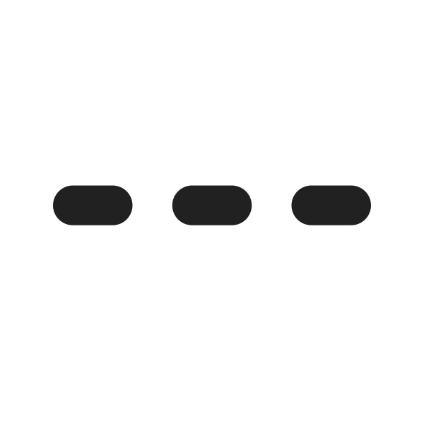 Ic Fluent Line Horizontal 1 Dashes 16 Filled