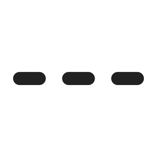 Ic Fluent Line Horizontal 1 Dashes 24 Filled