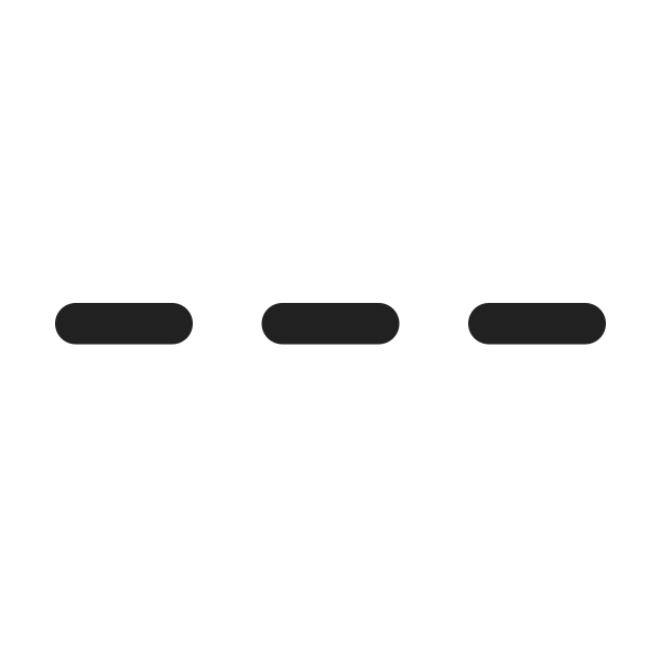 Ic Fluent Line Horizontal 1 Dashes 24 Regular