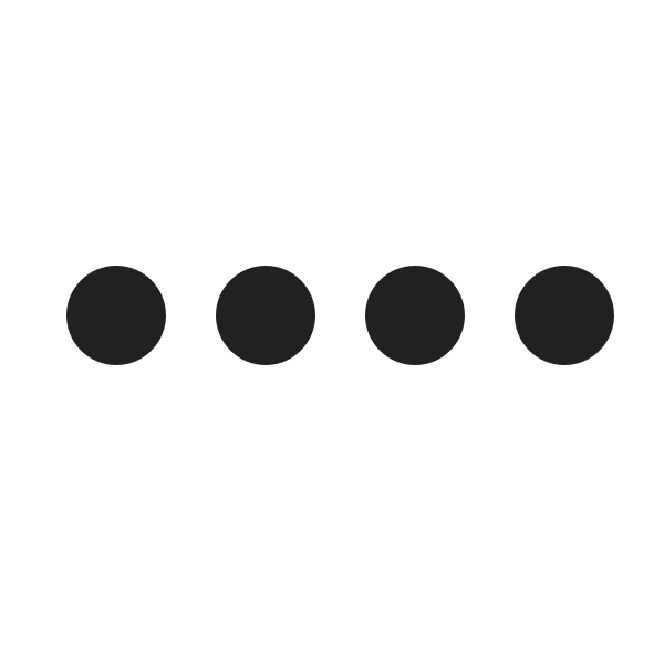 Ic Fluent Line Horizontal 1 Dot 20 Filled