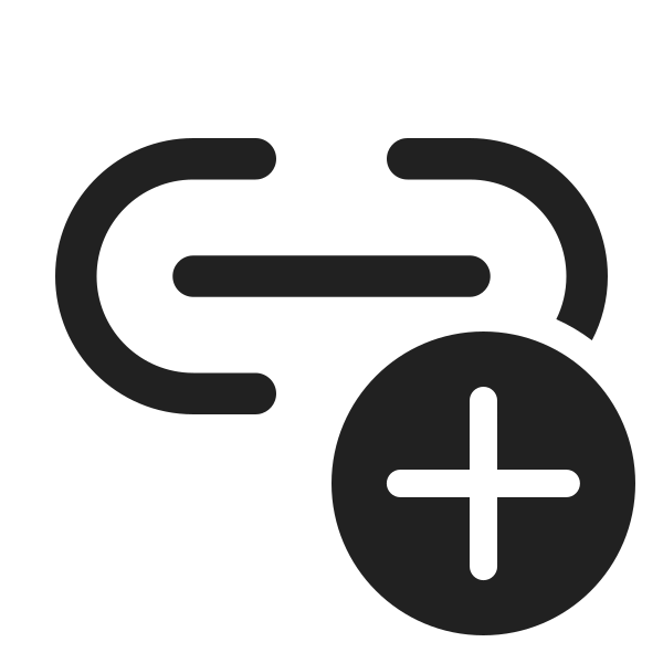 Ic Fluent Link Add 24 Regular
