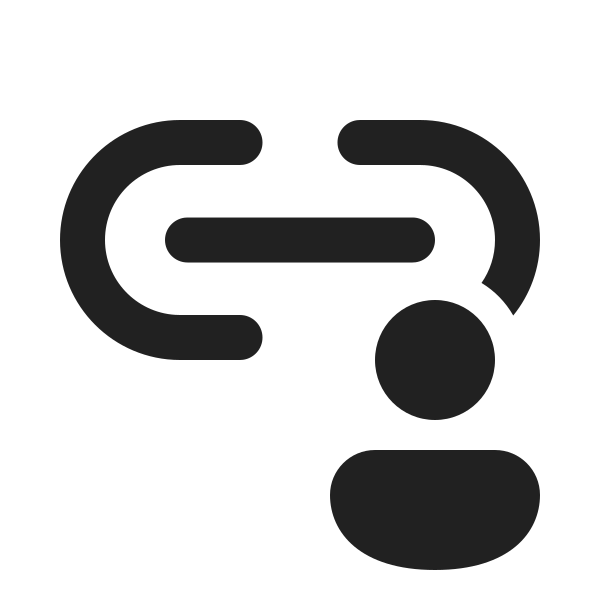 Ic Fluent Link Person 20 Filled
