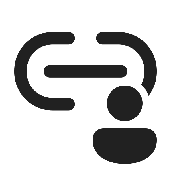 Ic Fluent Link Person 48 Filled