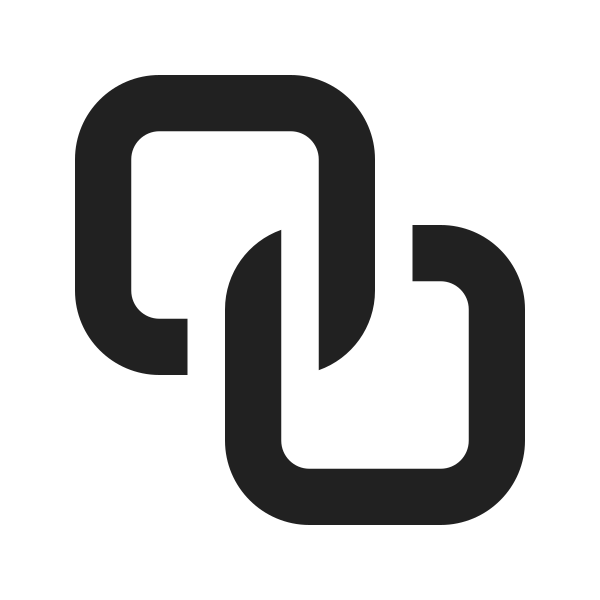 Ic Fluent Link Square 16 Filled