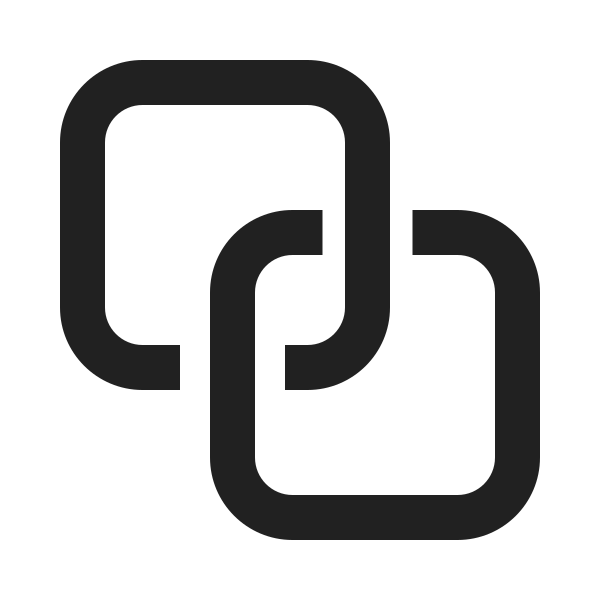 Ic Fluent Link Square 20 Filled