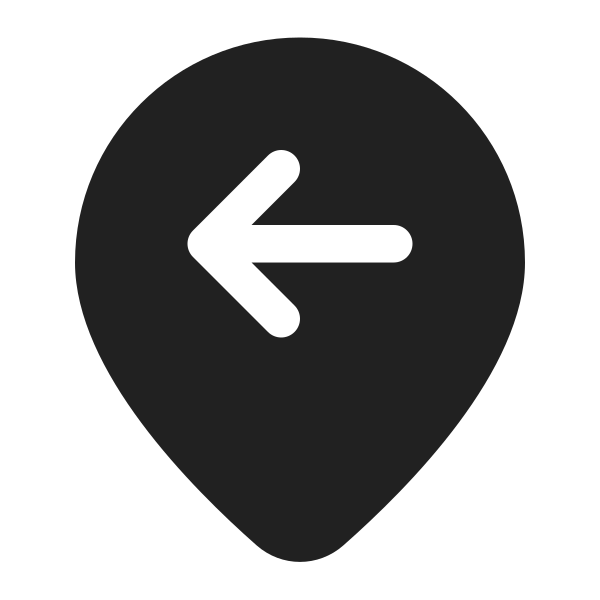 Ic Fluent Location Arrow Left 16 Filled