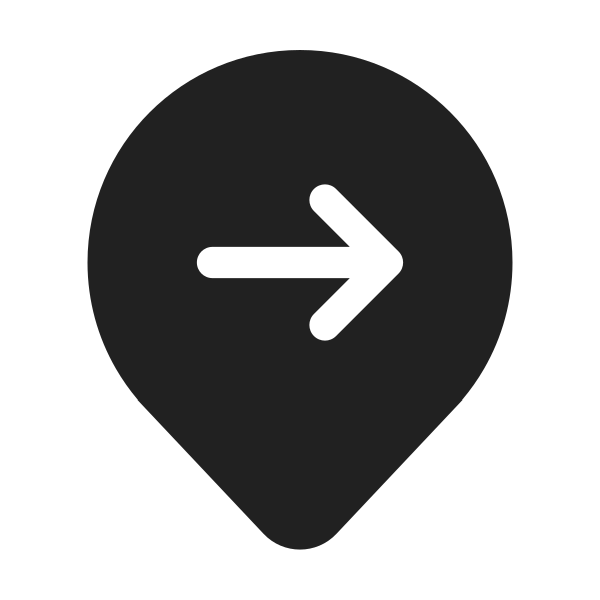 Ic Fluent Location Arrow Right 48 Filled