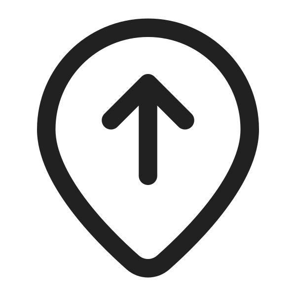 Ic Fluent Location Arrow Up 16 Regular