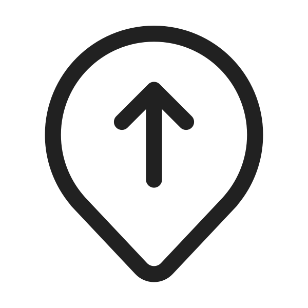Ic Fluent Location Arrow Up 48 Regular