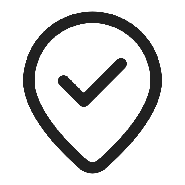 Ic Fluent Location Checkmark 16 Regular