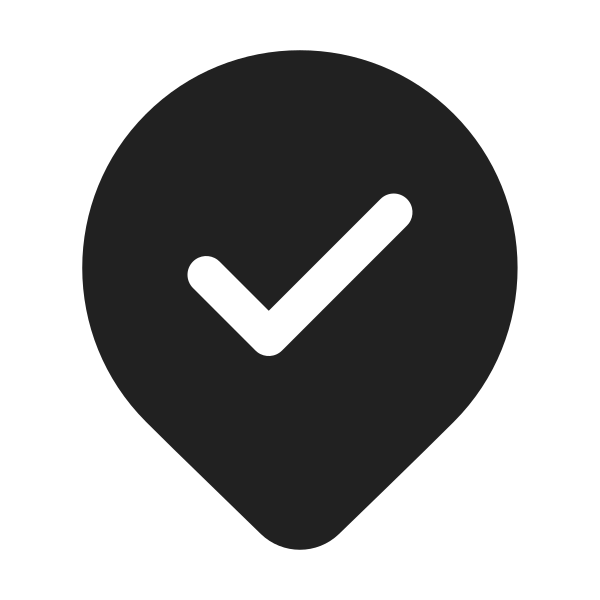 Ic Fluent Location Checkmark 24 Filled