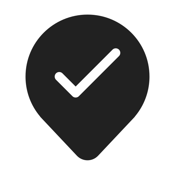 Ic Fluent Location Checkmark 48 Filled