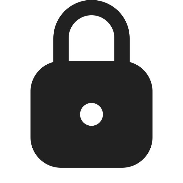 Ic Fluent Lock Closed 12 Filled