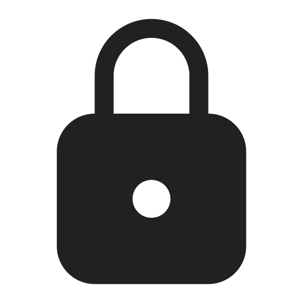 Ic Fluent Lock Closed 16 Filled