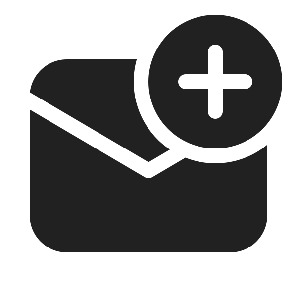 Ic Fluent Mail Add 20 Filled