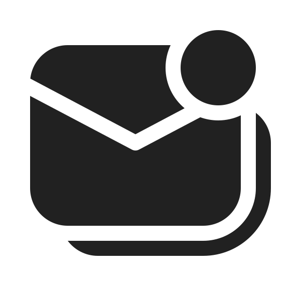 Ic Fluent Mail All Unread 20 Filled