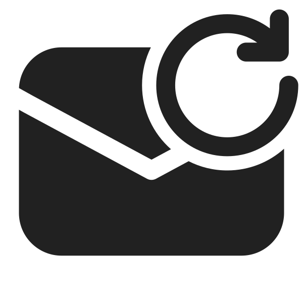 Ic Fluent Mail Arrow Clockwise 32 Filled