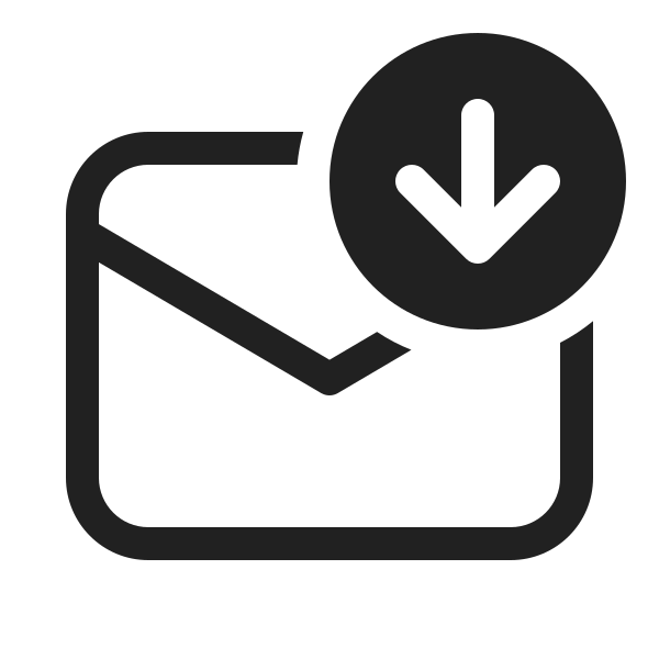 Ic Fluent Mail Arrow Down 20 Regular