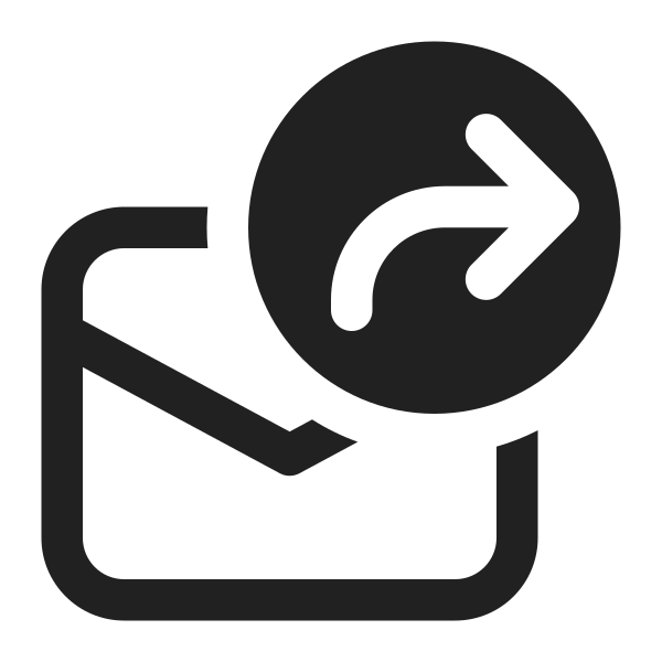 Ic Fluent Mail Arrow Forward 16 Regular