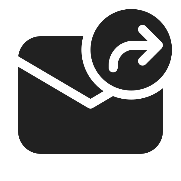 Ic Fluent Mail Arrow Forward 20 Filled