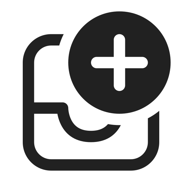 Ic Fluent Mail Inbox Add 16 Regular