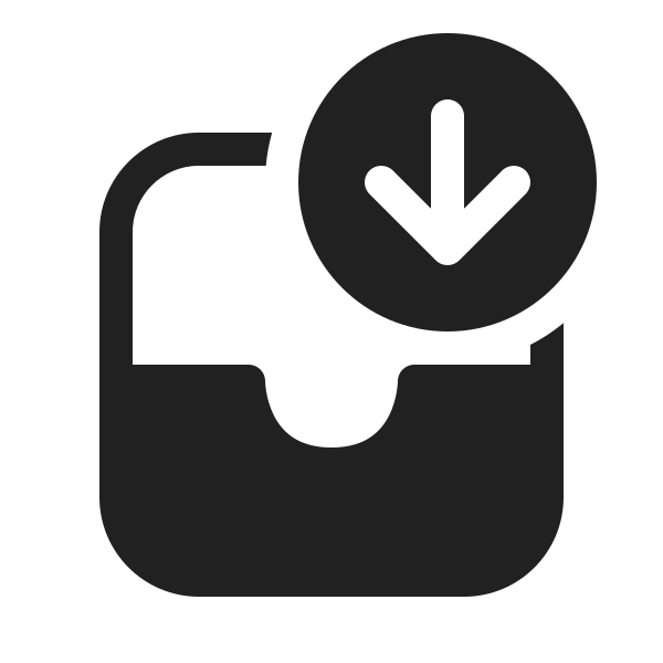 Ic Fluent Mail Inbox Arrow Down 20 Filled