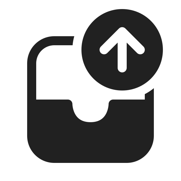 Ic Fluent Mail Inbox Arrow Up 20 Filled
