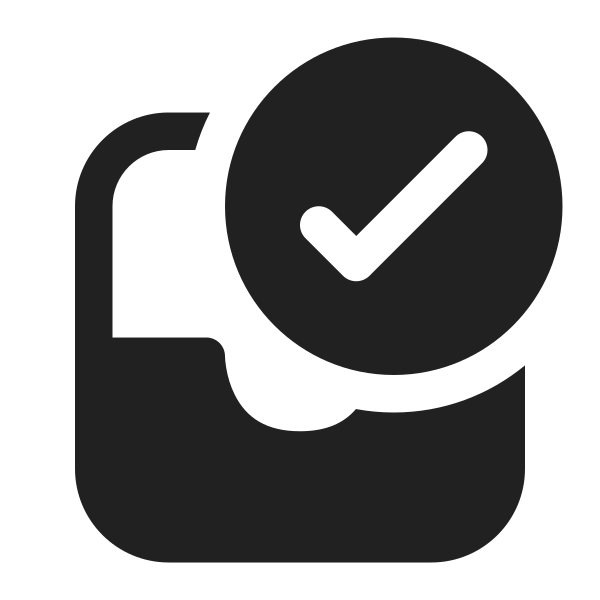 Ic Fluent Mail Inbox Checkmark 16 Filled