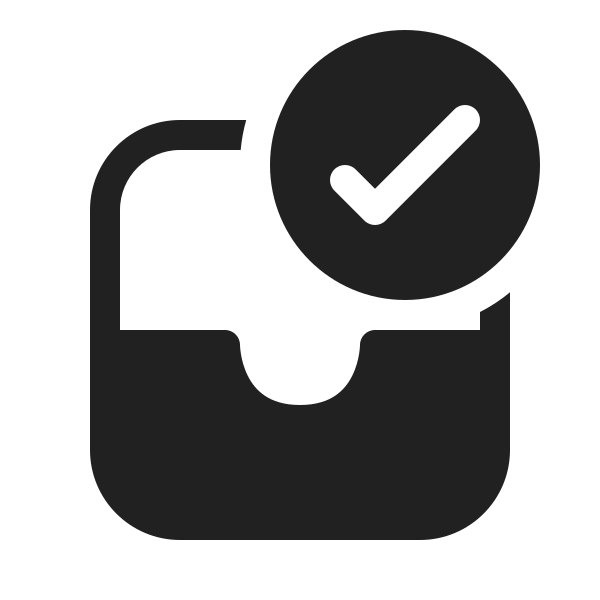 Ic Fluent Mail Inbox Checkmark 20 Filled