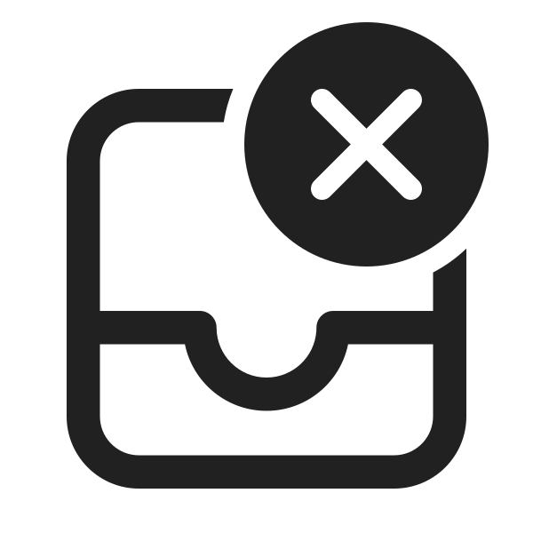 Ic Fluent Mail Inbox Dismiss 24 Regular