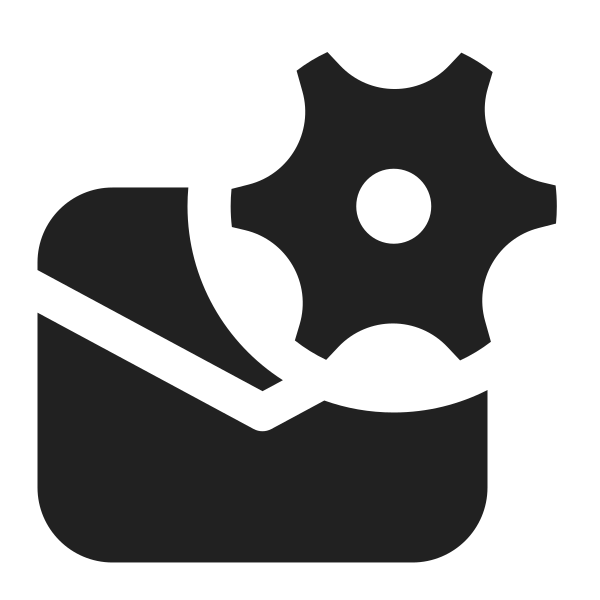 Ic Fluent Mail Settings 16 Filled