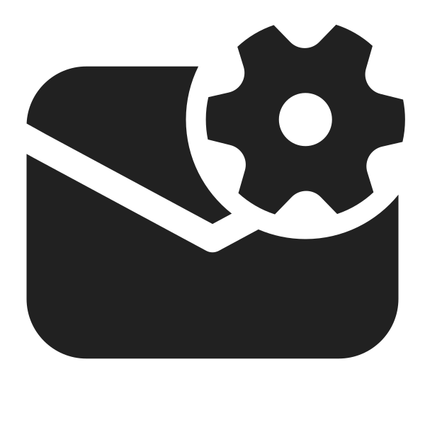 Ic Fluent Mail Settings 32 Filled