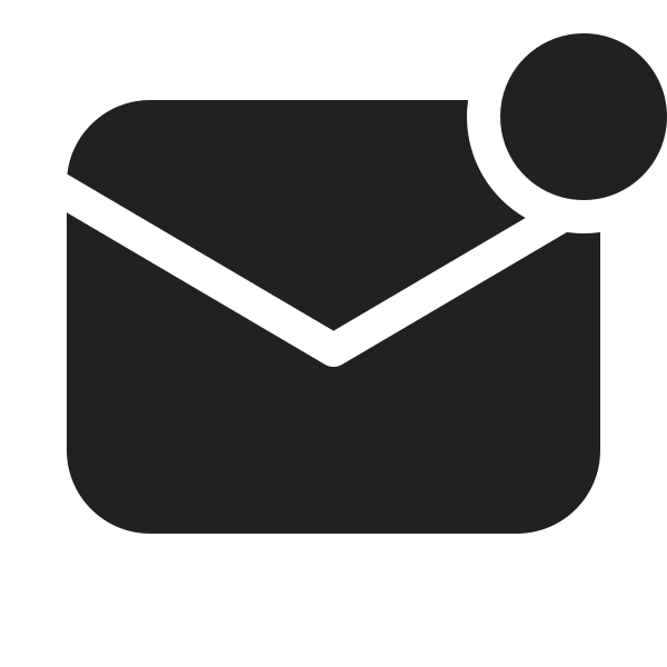 Ic Fluent Mail Unread 20 Filled