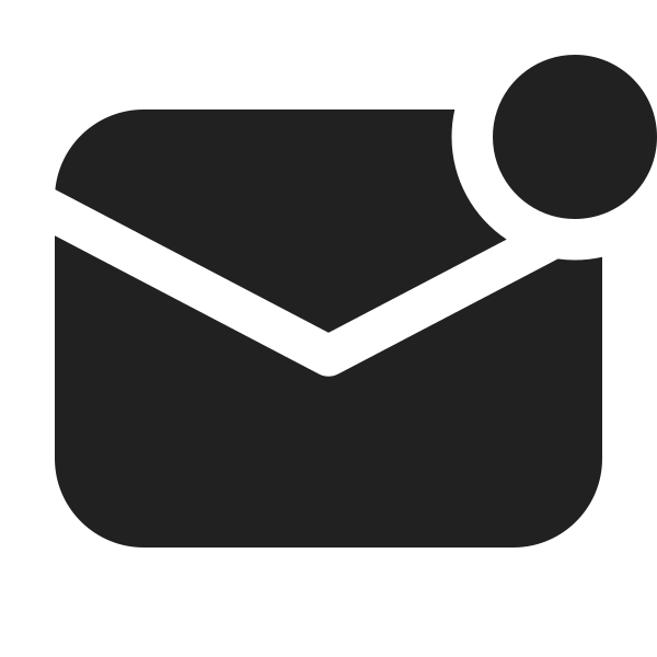 Ic Fluent Mail Unread 24 Filled