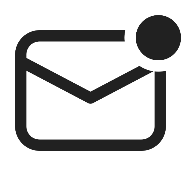 Ic Fluent Mail Unread 24 Regular