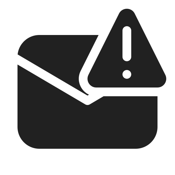 Ic Fluent Mail Warning 20 Filled