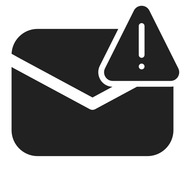 Ic Fluent Mail Warning 32 Filled