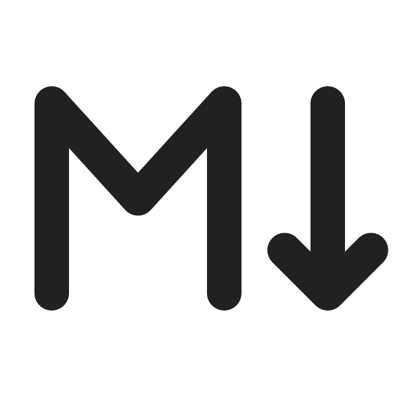 Ic Fluent Markdown 24 Filled